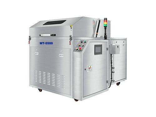 Pleine machine de nettoyage de condensateur de soudure de ré-écoulement de structure d'acier inoxydable de MT-5500 SUS304