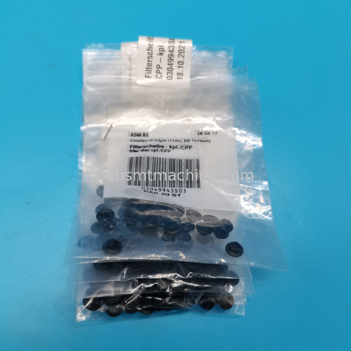 03049943s03 Assemblage de disque de filtre de pièces de rechange ASM Cpp 20pcs Pack