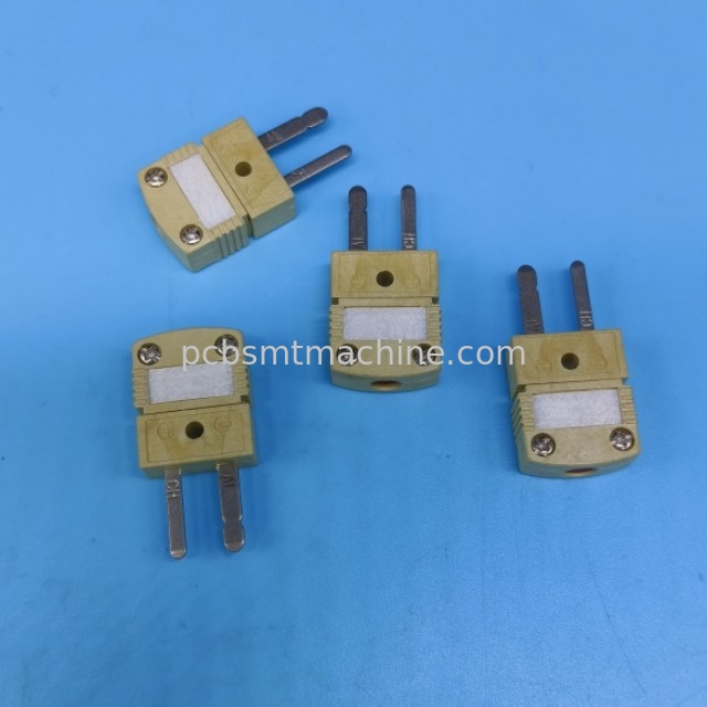Connecteur de type HMPW-K-M Plug K, matériau de polymère à cristaux liquides, 29 ~ 260°C (-20 ~ 500°F)