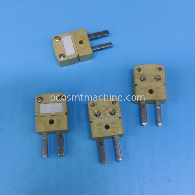 Connecteur de type HMPW-K-M Plug K, matériau de polymère à cristaux liquides, 29 ~ 260°C (-20 ~ 500°F)