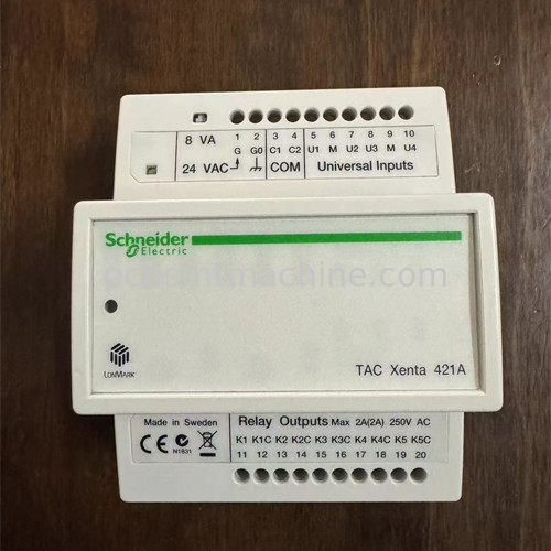 Parties détachées SMT Schneider TAC Xenta 421A Module universel polyvalent d'entrée et de sortie numérique