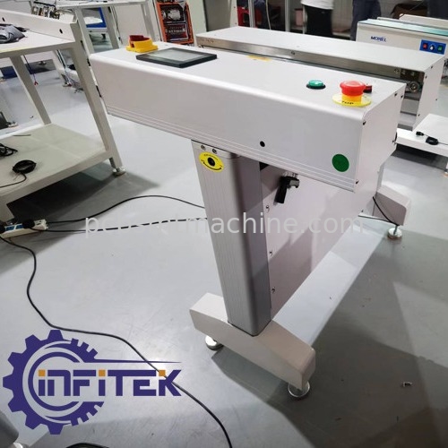 Mètre à extrémité élevé conçu ergonomique du convoyeur d'inspection de SMT 0,5 à 0,8