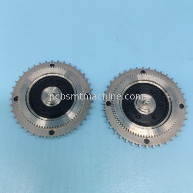 Hanwha Samsung SME 8 mm électrique alimentateur engrenage de fer J90652100A AM03-012578A SMT pièces d'alimentation