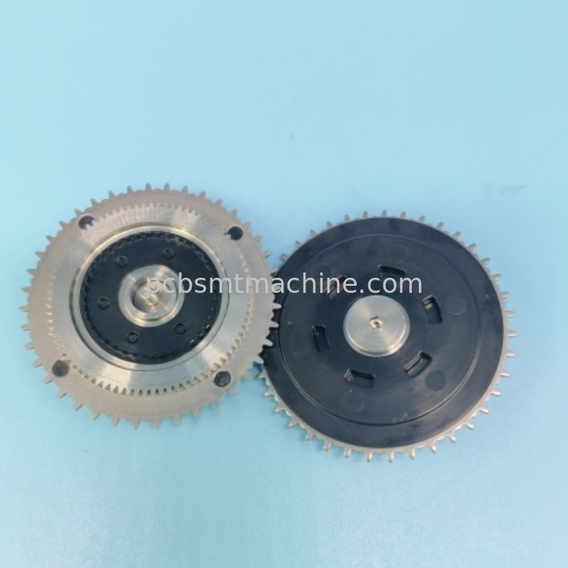 Hanwha Samsung SME 8 mm électrique alimentateur engrenage de fer J90652100A AM03-012578A SMT pièces d'alimentation