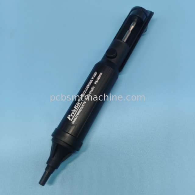 Pro'Skit 8PK-366NA pompe à désoldering à haute aspiration antistatique à 2 anneaux à aspiration étanche