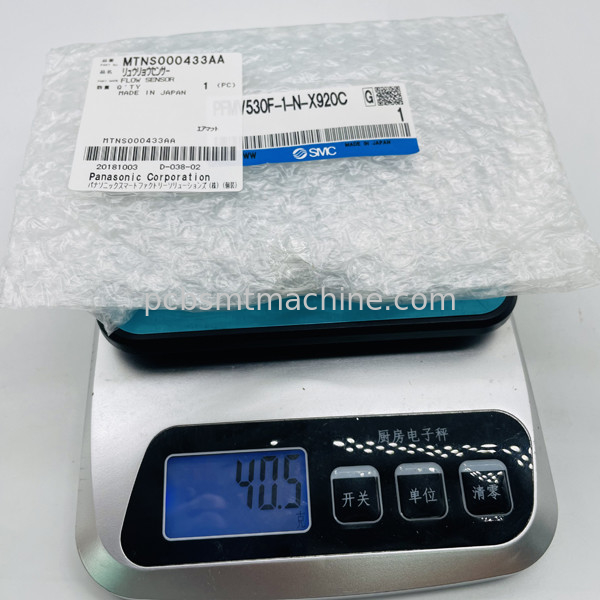 Capteur de débit de mesure de précision MTNS000433AA de Panasonic pour machines de détection et de placement NPM