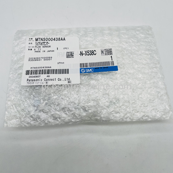 Augmentez vos opérations SMT avec la précision et la fiabilité du capteur de débit MTNS000438AA de Panasonic