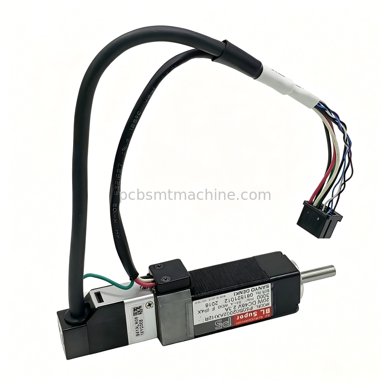 Sanyo P5 20W Power 3000 RPM Speed Z Axis Servo Motor Plug-and-Play for Hanwha SM471 SM481 SMT Mounter