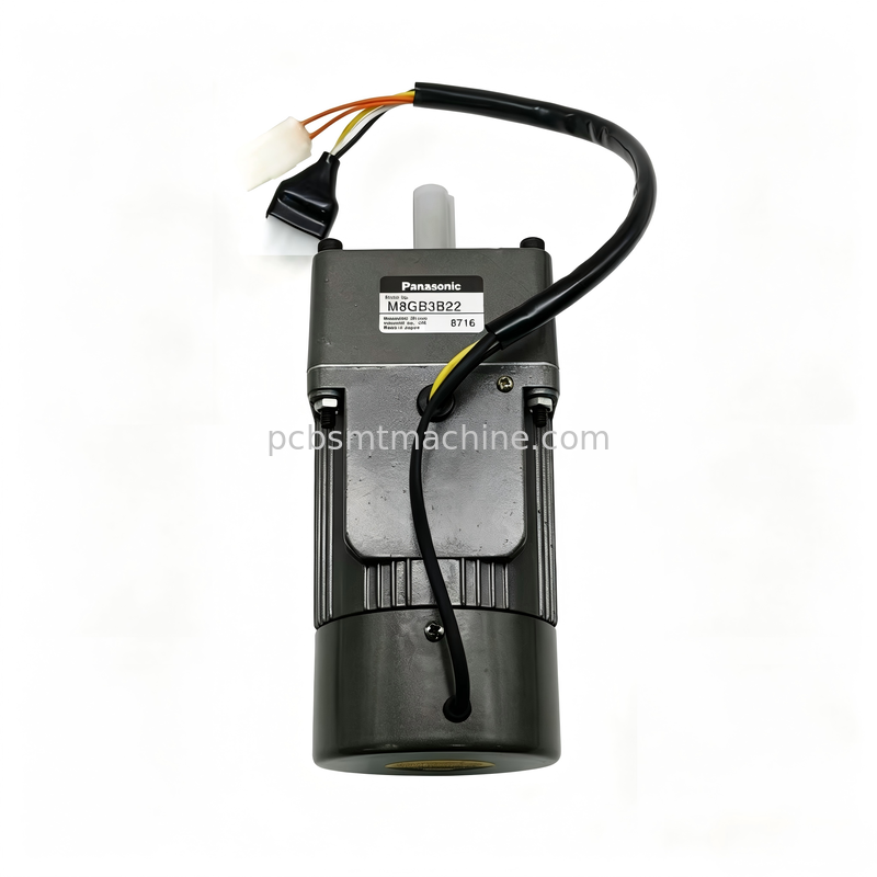 Panasonic M8GB3B22 moteur à engrenages avec 3:1 arbre parallèle et puissance nominale de 25W pour l'installation plug-and-play dans les imprimantes SMT Nachime