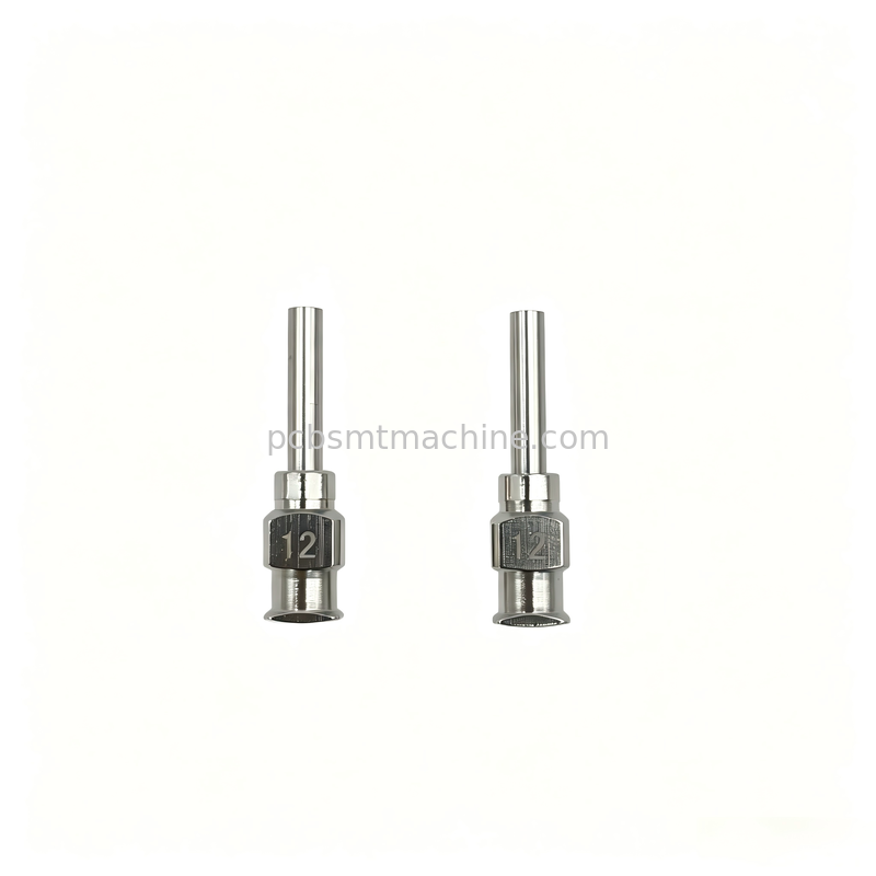 Aiguille de distribution Luer Lock en acier inoxydable 12G 0,5 pouces pour une distribution de fluide de précision