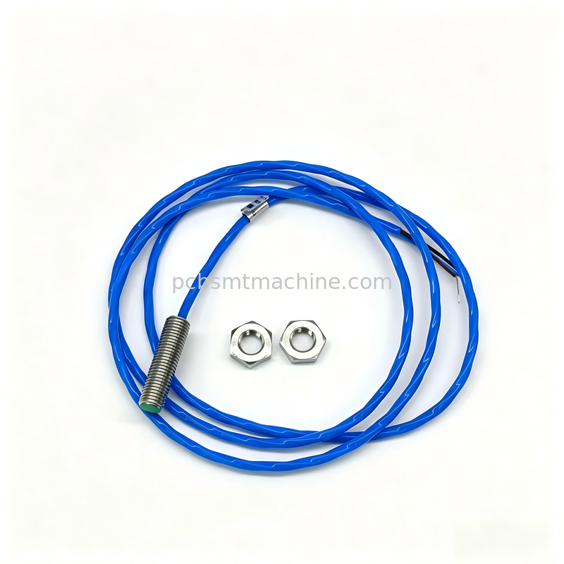 Baumer IFRM08P3707 M8 Capteur de proximité inducteur à monture de décharge avec sortie PNP NO et boîtier en acier inoxydable IP67