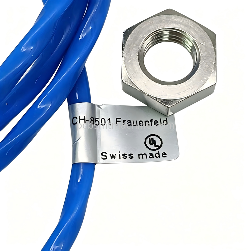 Baumer IFRM08P3707 M8 Capteur de proximité inducteur à monture de décharge avec sortie PNP NO et boîtier en acier inoxydable IP67