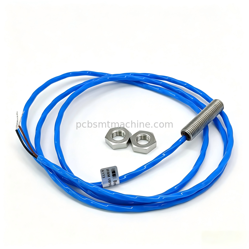 Baumer IFRM08P3707 M8 Capteur de proximité inducteur à monture de décharge avec sortie PNP NO et boîtier en acier inoxydable IP67