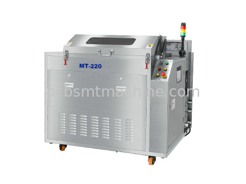 Machine ultrasonique de nettoyage de la carte PCB SUS304 pour la pâte de soudure de SMT imprimant la racle MT-220