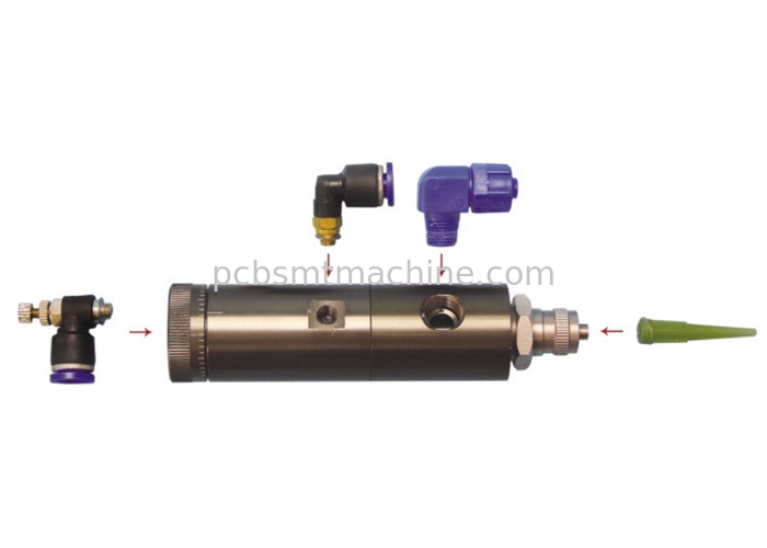 Type réglable action simple de distribution liquide de dé de valves de basse viscosité moyenne