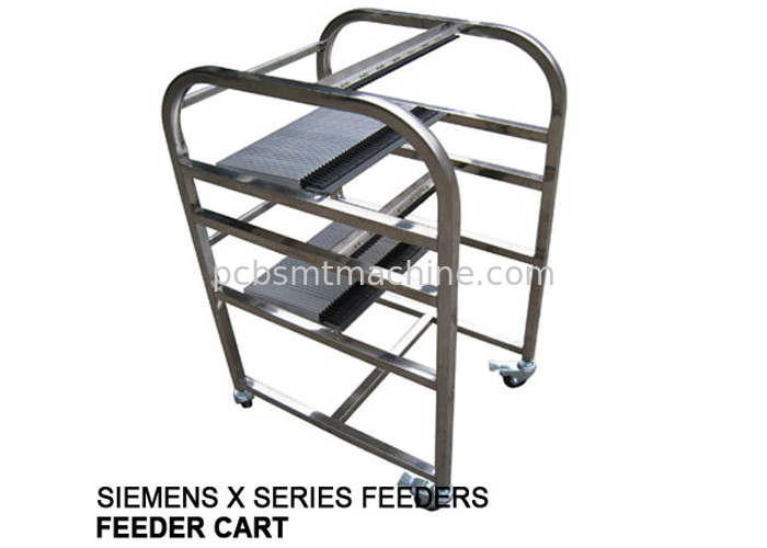 Chariot durable de conducteur de SÉRIE d'acier inoxydable Siemens X de L600*W700*H1180MM conçu avec 2 couches et 40 fentes