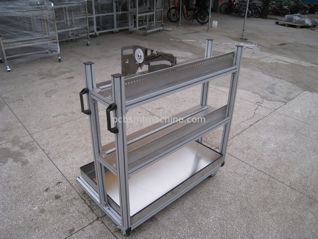 Biens 2 couches avec 50 SÉRIES en aluminium des fentes CP de conducteur sans chariot de conducteur de BOÎTE pour l'usage de conducteurs de bande de série de Samsung CP