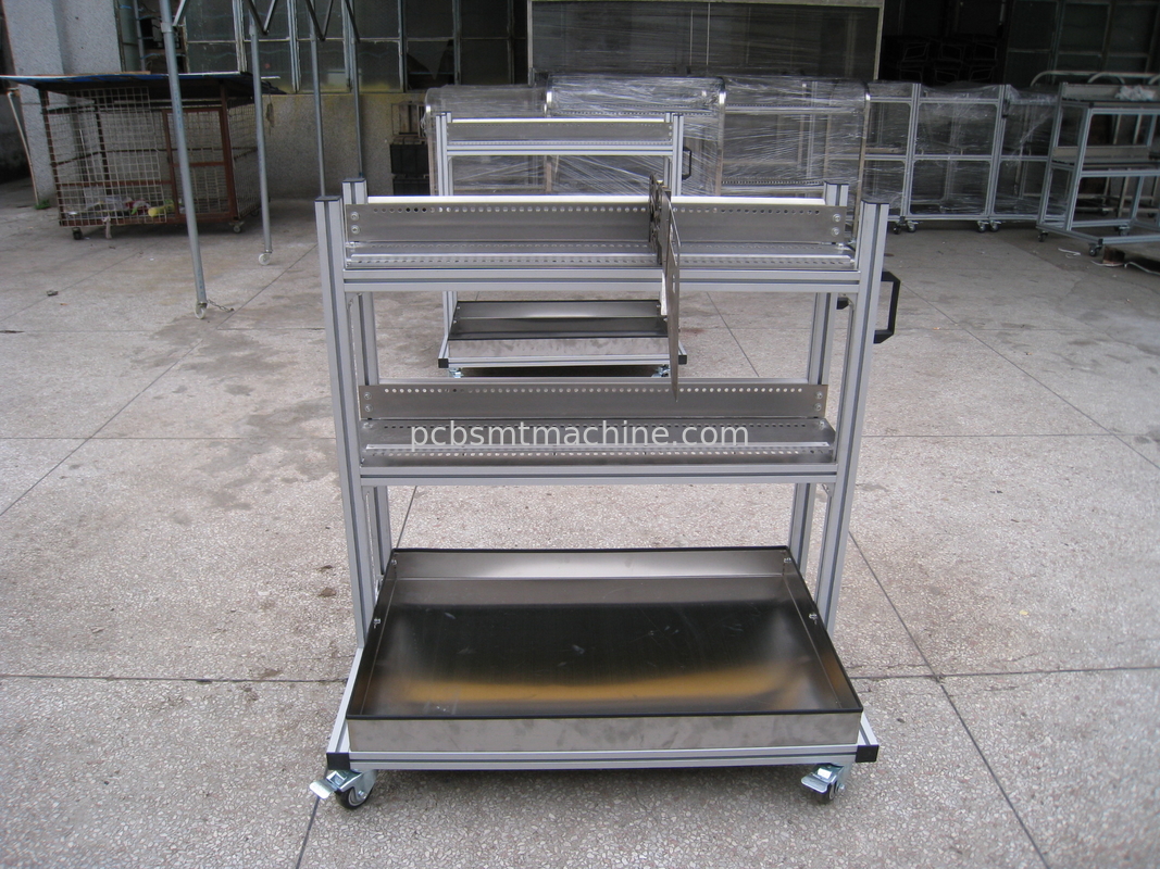 Biens 2 couches avec 50 SÉRIES en aluminium des fentes CP de conducteur sans chariot de conducteur de BOÎTE pour l'usage de conducteurs de bande de série de Samsung CP