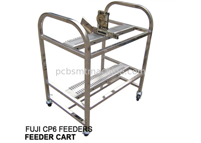 Matériel en aluminium durable de haute qualité de L880*W600*H1000MM avec 2 couches avec 40 fentes chaque chariot de conducteur de FUJI NXT