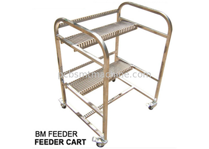 Chariot résistant de conducteur de nomenclature d'acier inoxydable PANASONIC sans porte-bobine, 2 couches et 30 fentes de conducteur, L870*W700*H1100MM