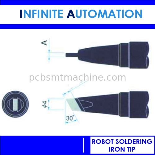 Astuce 1mm 1.5mm de fer à souder de robot d'en cuivre de grande pureté de P10DCN-R P15DCN-R