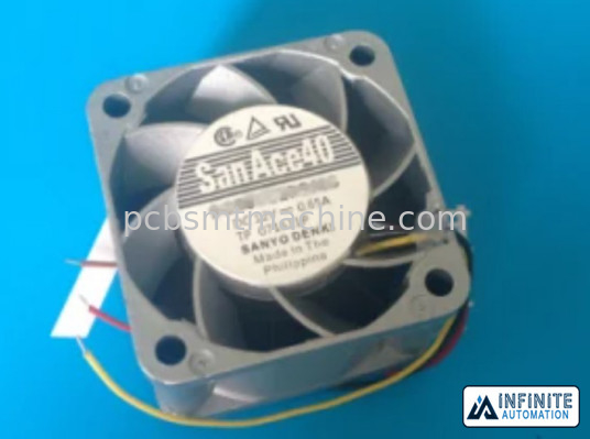 Ventilateur de l'axe des ordonnées III de XH01432 9GE0412P3 J04 FUJI NXT II, pièces de rechange de machine de Fuji NXT SMT
