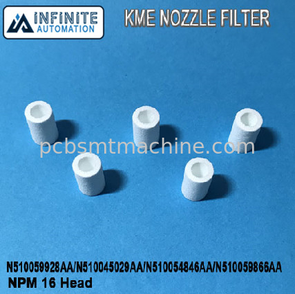 Filtre principal N510059928AA N510045029AA N510054846AA N510059866AA de Panasonic NPM 16 pour la machine de SMT